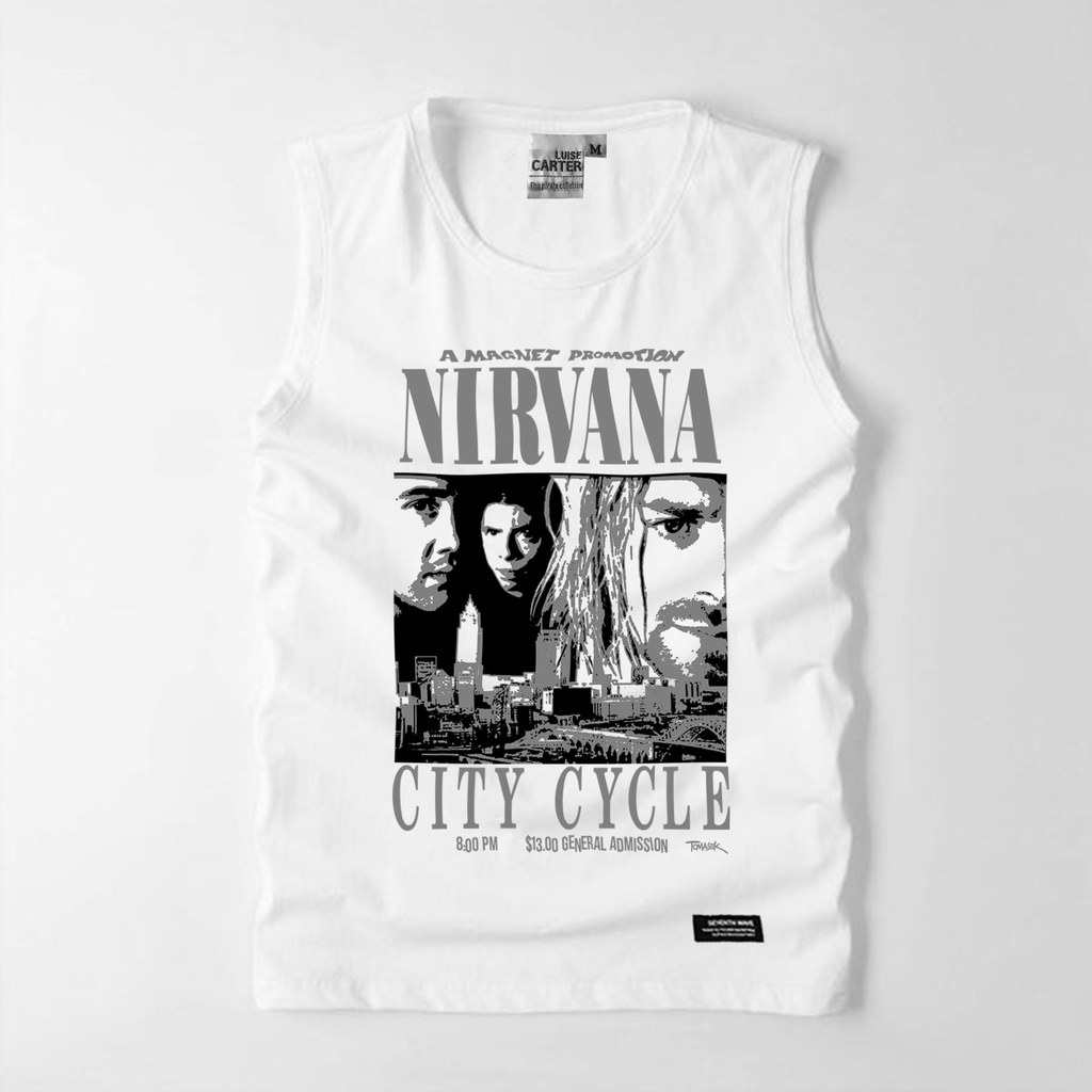 Áo tanktop nam nữ Nirvana City Cycle