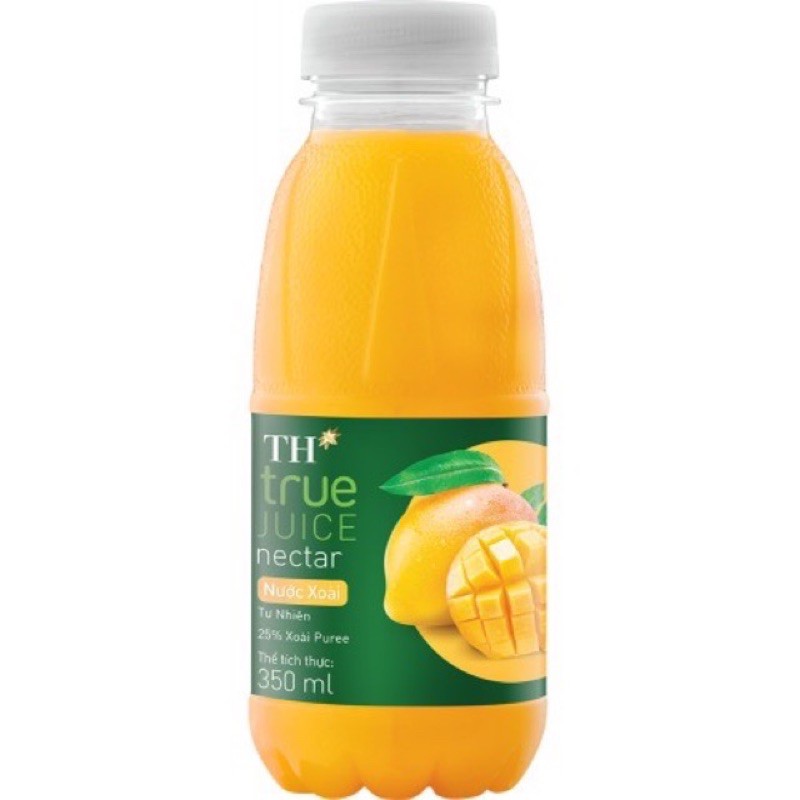 Nước uống hoa quả TH vị xoài, xoài chuối, cam, táo, 350ml