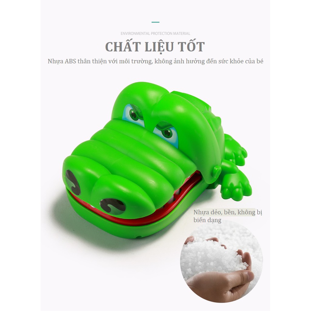 Trò Chơi Boardgame kinh điển Khám Răng Cá Sấu - Crocodile Detist