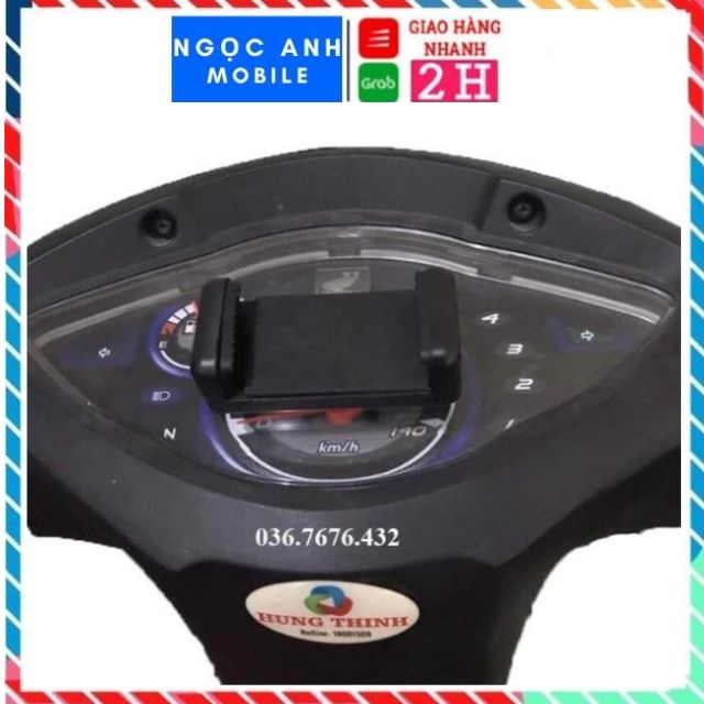 Gía Để điện thoại, Gía để Điện Thoại Trên Xe Máy Dùng Băng Keo 3M siêu chắc NGỌC ANH MOBILE