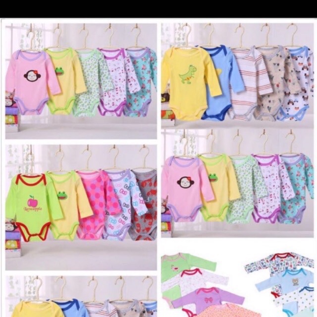 5 bộ Carter bodysuits hàng chính hãng
