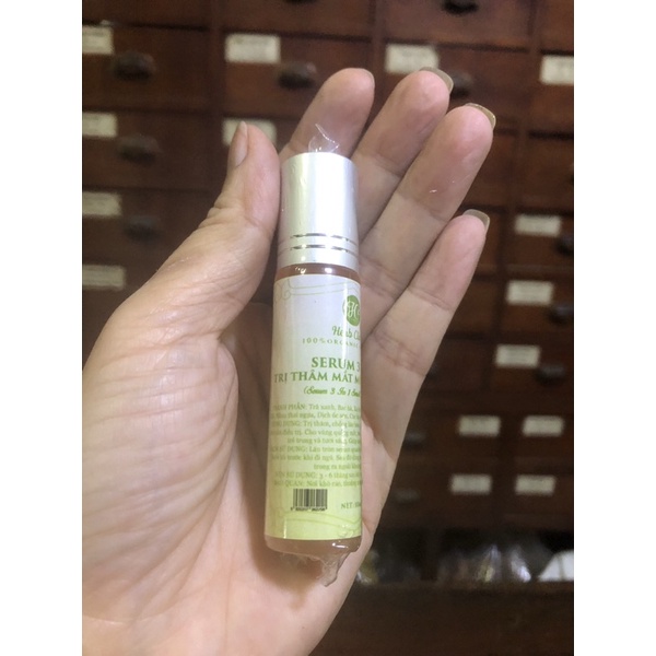 Serum 3 in 1 thảo dược hỗ trợ trị thâm mắt, môi, nhũ hoa 10ml