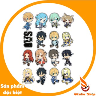 hình dán sticker anime SAO - Sword Art Online - Đao Kiếm Thần Vực Mẫu 2