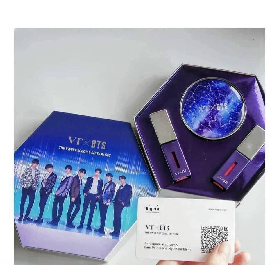 TRỌN BỘ TRANG ĐIỂM VT x BTS SWEET SPECIAL EDITION SET CHÍNH HÃNG - 7884