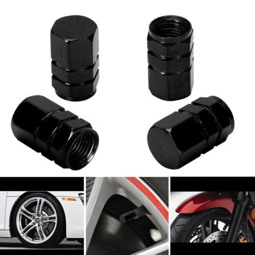 Set 4 nắp vặn van bánh xe hơi chất liệu nhôm