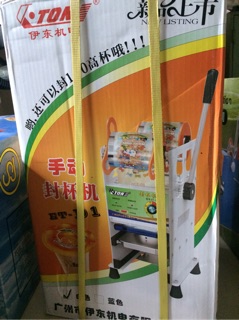Máy dán miệng ly bằng tay Eton D1