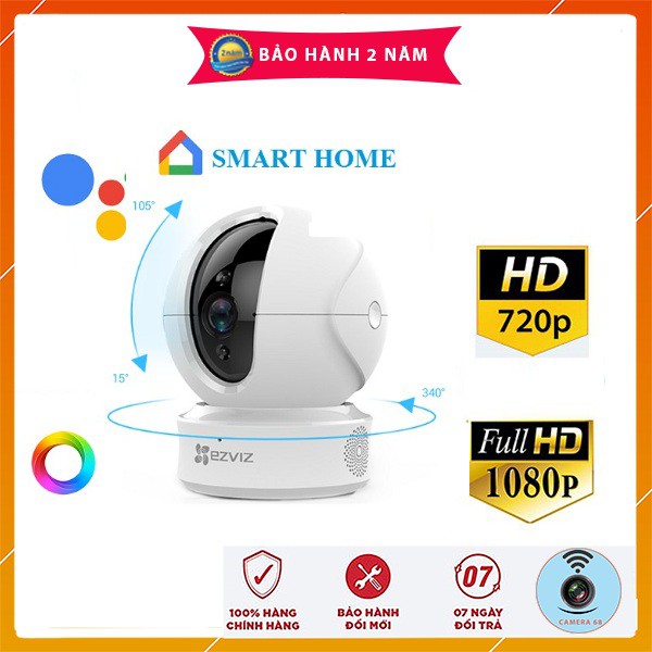 Camera 2M WIFI (Xoay) Ngoài Trời EZVIZ C8C Màu Ban Đêm Thông Minh 1080P c3wn c3w c6n c6cn c1c a22ep c22ep