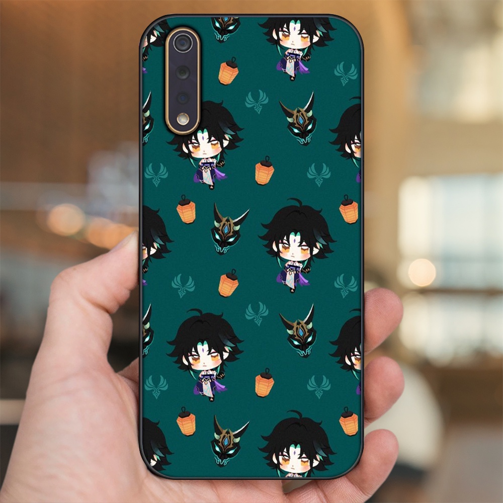 Ốp lưng Vivo S1 viền đen in hình Xiao Genshin Impact