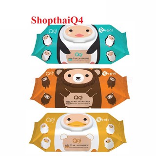 (HCM, HSD 2024) Khăn ướt Agi ko mùi 100 tờ (giao màu ngẫu nhiên)