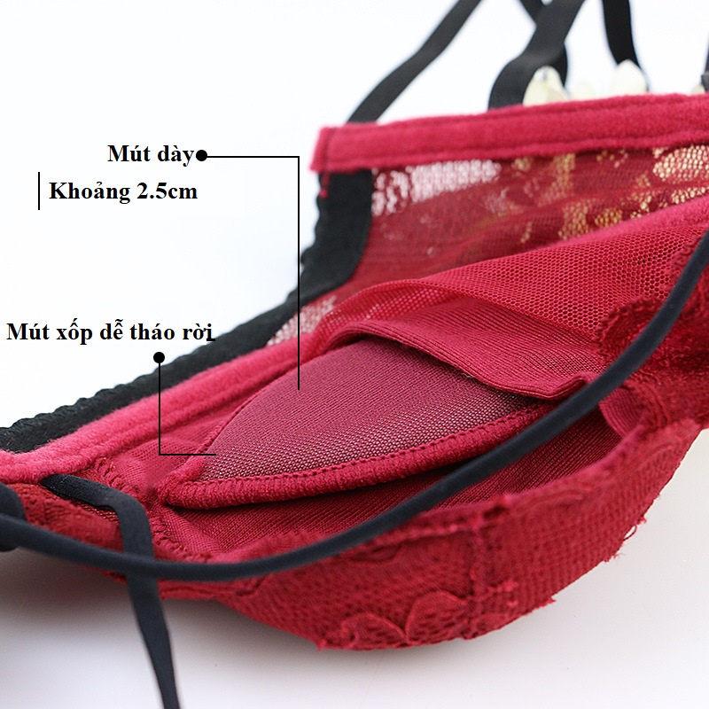 Bộ đồ lót nữ ren gợi cảm cao cấp, trẻ trung (MS 07009) Anna Shop