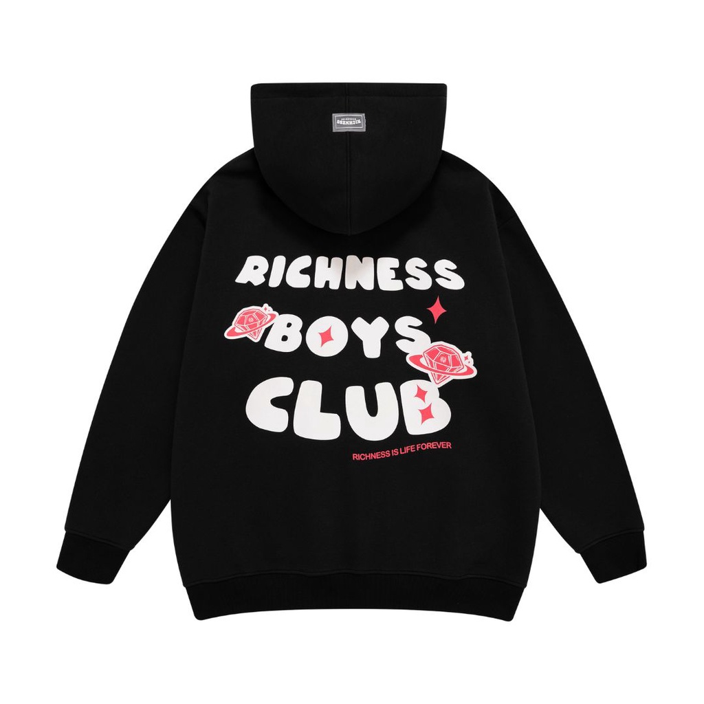 Áo Hoodie Richness - Diamond Boys Club - 100% Local Brand Chính Hãng