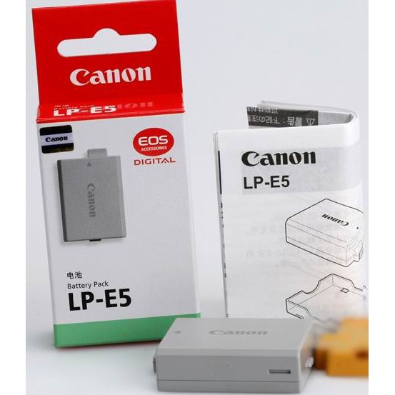 Bộ pin sạc thay thế 1 Pin 1 Sạc máy ảnh Canon LP-E5