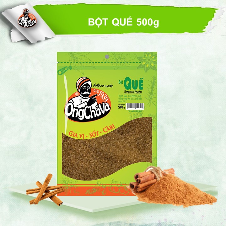 Bột quế Ông Chà Và 500g (Cinamon Powder)