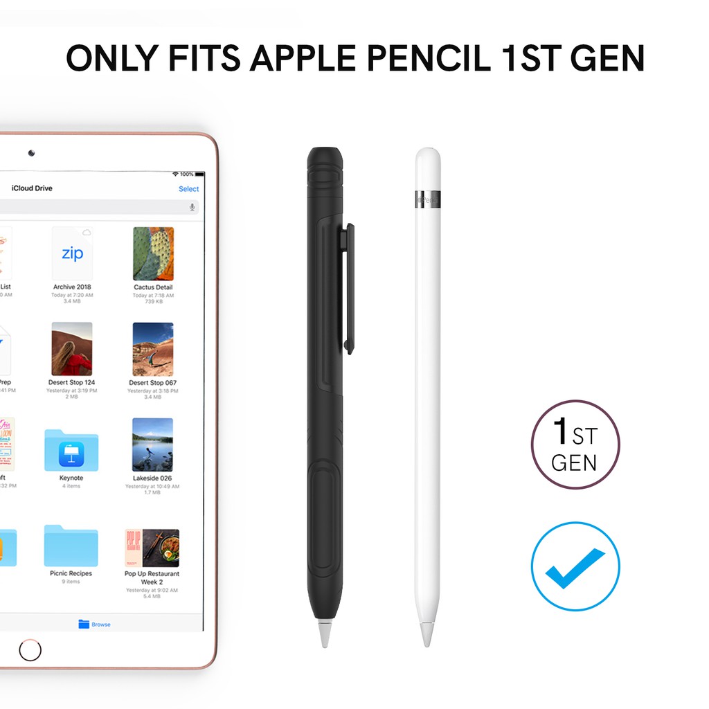 Ốp Case Apple Pencil 1 Có Then Cài Chính Hãng Aha Style