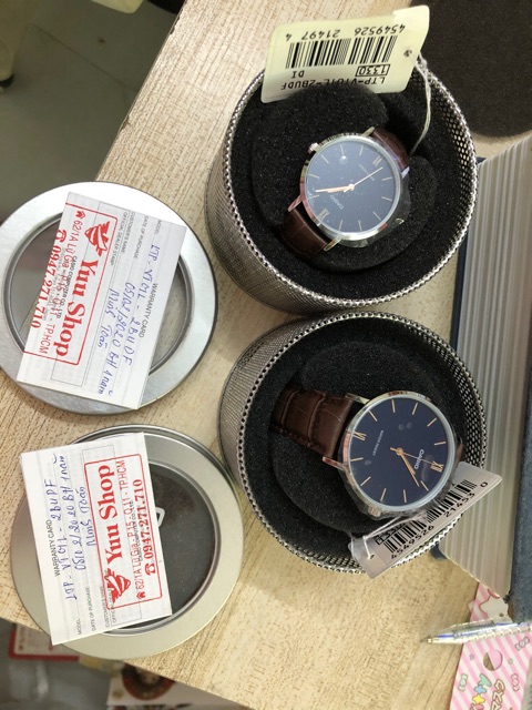 Đồng hồ kim dây da couple nam nữ Casio VT01 giá tốt nhiều mẫu | BigBuy360 - bigbuy360.vn