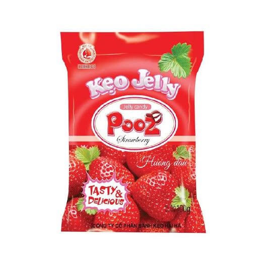 Kẹo Dẻo Trái Cây Jelly Pooz 100gr Đủ Vị