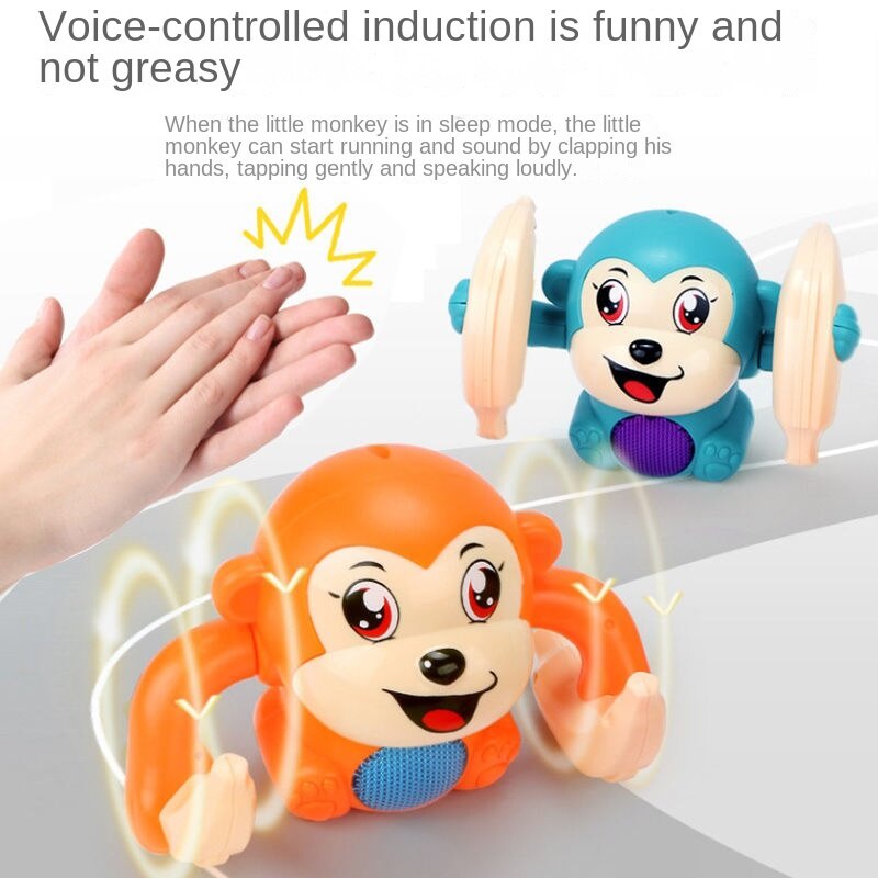 Khỉ Đồ Chơi Lật Phát Nhạc Vui Nhộn Cho Bé