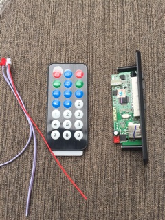 Mạch loa Bluetooth + diều khiển từ xa