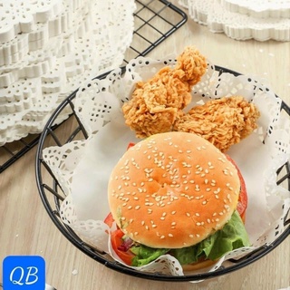 Giấy thấm dầu hình hoa văn size 21 cm