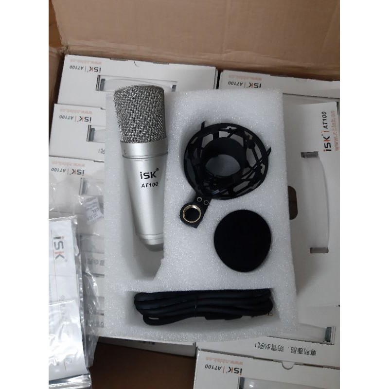 Mic ISK  At100 chính hãng loại 1
