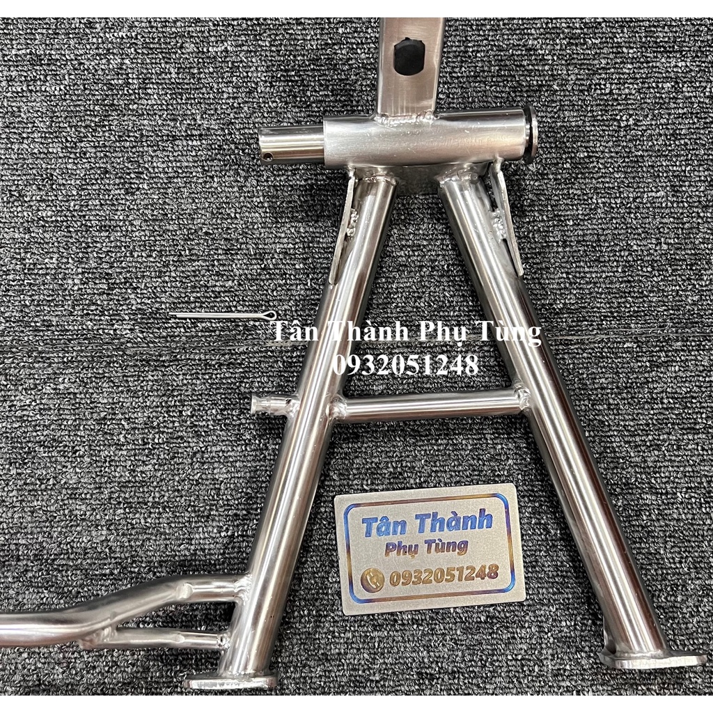 Chống đứng, chống nghiêng Inox 304 Exciter 135 đời 2011-2014
