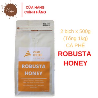 Combo 1kg cà phê Robusta Honey [500g/bịch]