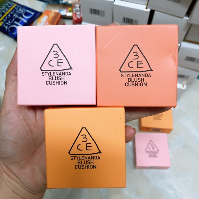 Má Hồng 3CE Blush Cushion Pink