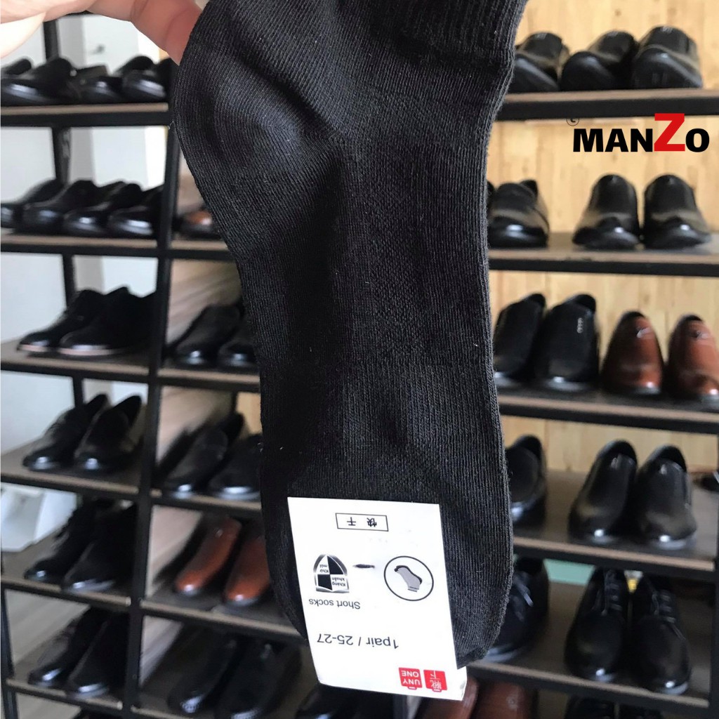 Tất nam, vớ nam chống mùi, kháng khuẩn loại dày - Phù hợp với người mang giày da