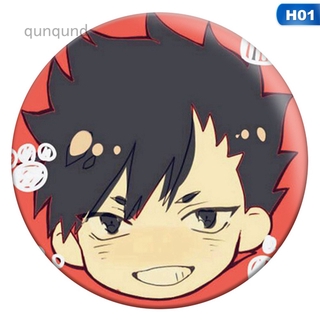 Mô hình nhân vật Anime Haikyuu Huy hiệu cài áo hình hoạt hình ngộ nghĩnh
