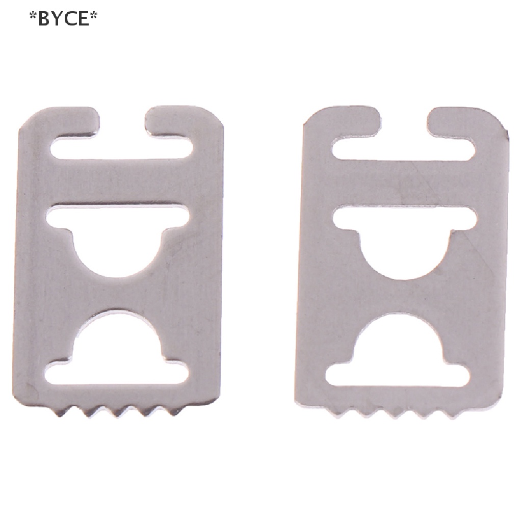 Set 4 khóa dây giày lười không cần buộc bằng kim loại chất lượng cao