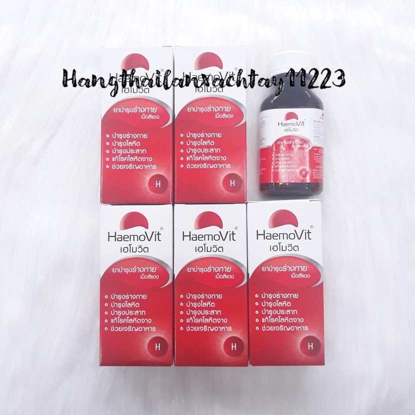 01 Chai Haemo Vit Thái lan (100 viên)