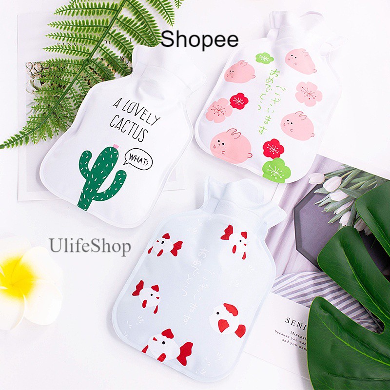 Túi sưởi mini hình cute 3 lớp