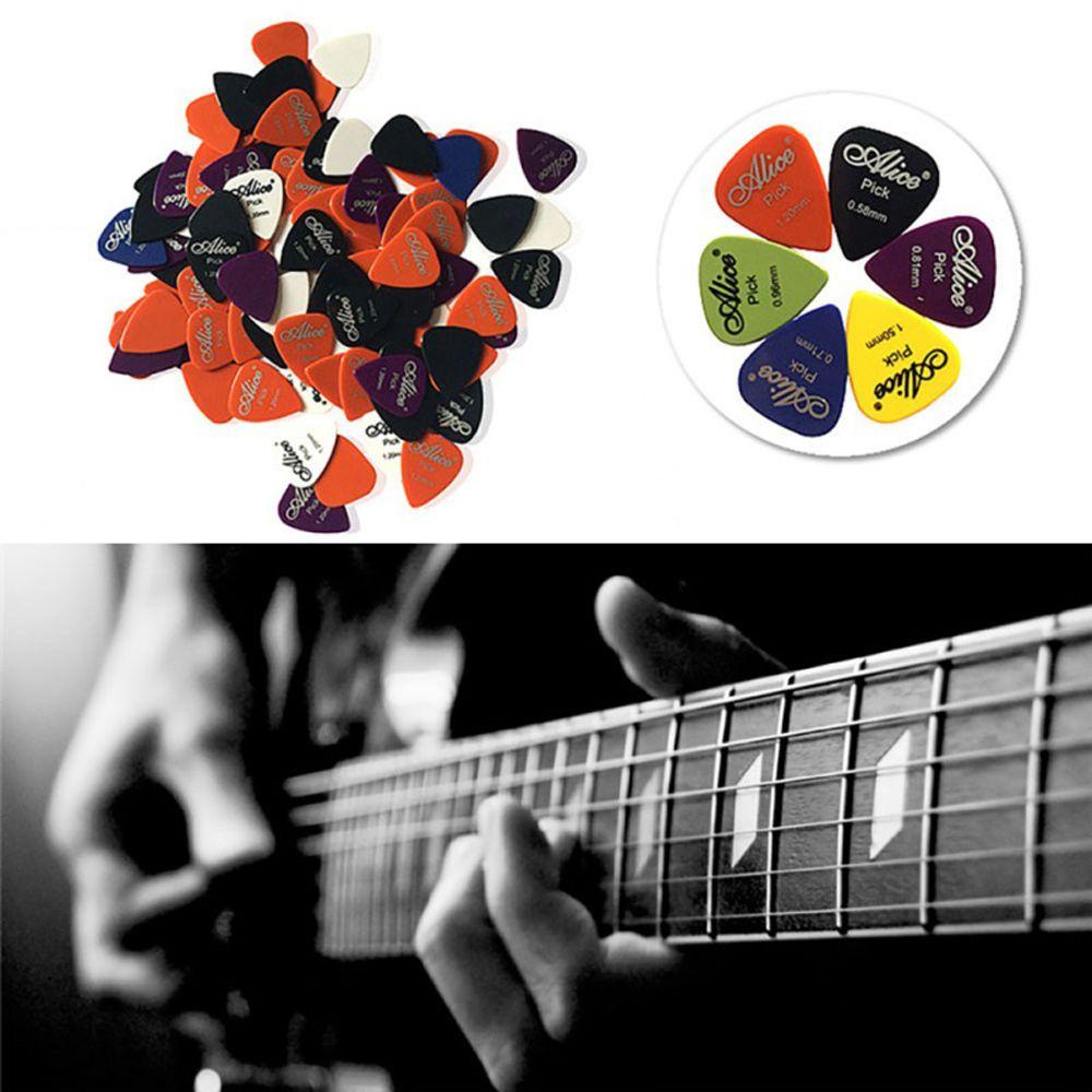 1 Hộp Gảy Đàn Guitar Bằng Nhựa ABS Nhiều Màu Sắc