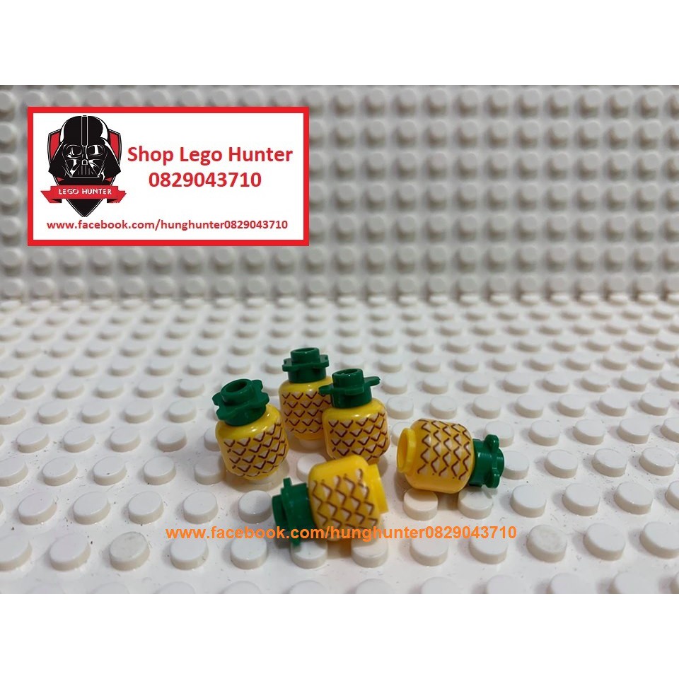 Lego Phụ kiện đồ ăn : Quả dứa