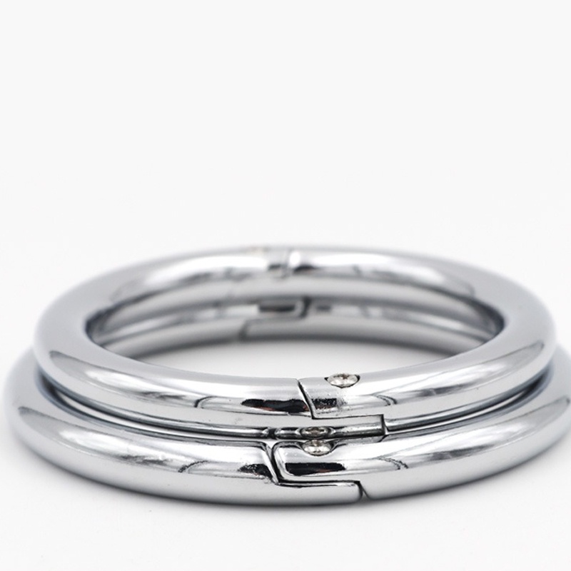 Vòng xỏ mũi bò inox 304 khuyên mũi bò hỗ trợ ắt mũi bò, mặt trơn nhẵn 2 kích cỡ