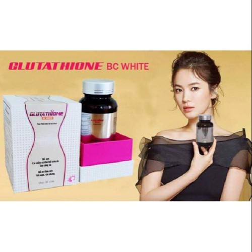 ✅  GLUTATHIONE BC WHITE - Viên uống trắng da giúp giảm nám da, tàn nhang, vết thâm, tăng sinh lý nữ