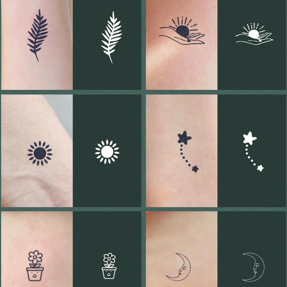 Set 77 hình xăm dán họa tiết dễ thương chống thấm nước phong cách độc đáo cho bé gái M3D0