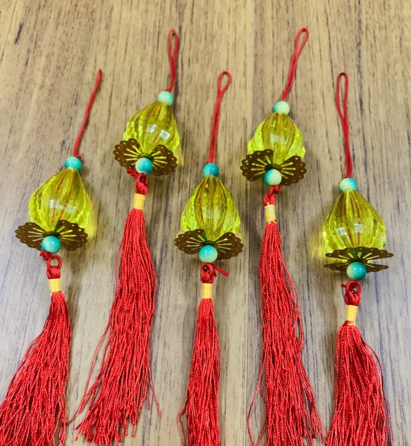 10 Dây Treo Pha Lê Nhựa Hàng Đẹp Trang Trí Tết Giá Sỉ