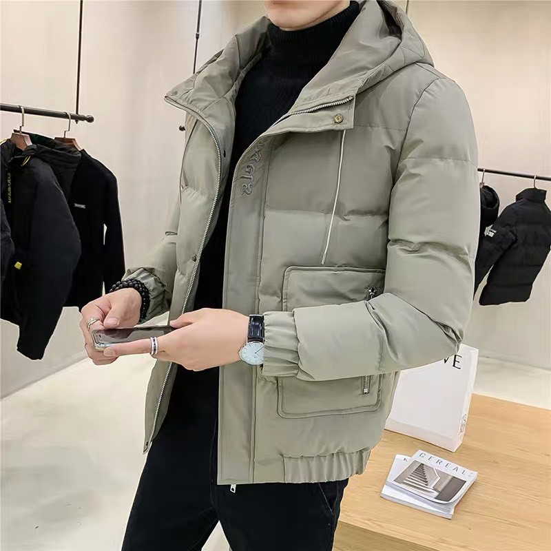 Có sẵn_Áo phao nam Quảng Châu có mũ và không mũ- Có quà tặng kèm