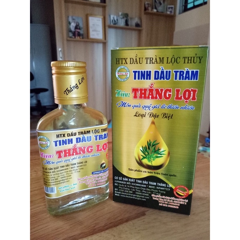 Tinh Dầu Tràm Nguyên Chất Thắng Lợi