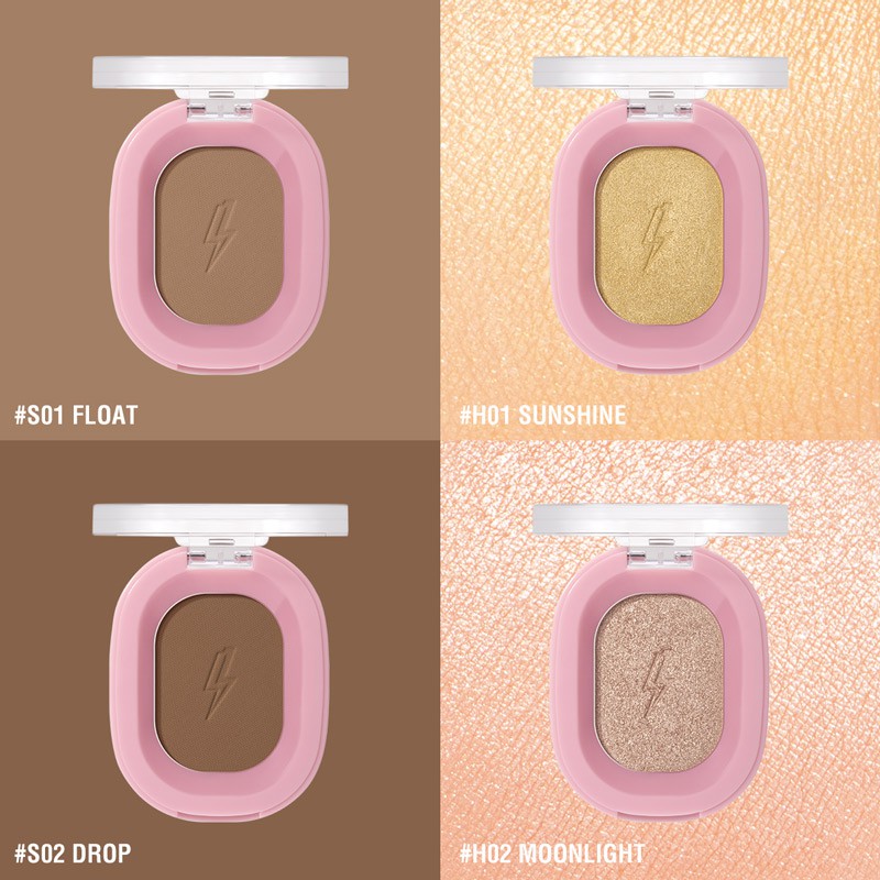 Phấn tạo khối PINKFLASH mịn màng lấp lánh trang điểm tự nhiên 30g | BigBuy360 - bigbuy360.vn