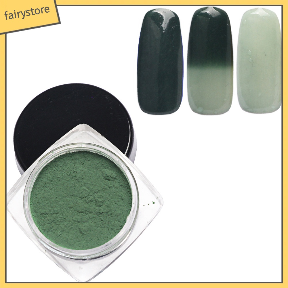 [Hàng mới về] Bột kim tuyến đổi màu theo nhiệt độ dùng để trang trí móng nghệ thuật