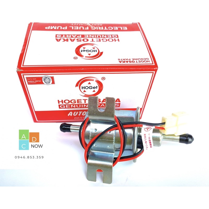 Bơm nhiên liệu 12V Hoget Osaka mã NO-5001 cho ô tô máy công trình máy phát điện