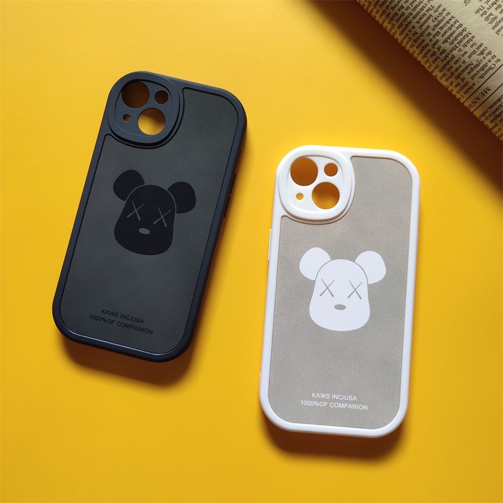 Ốp Điện Thoại Mềm Hình Gấu Kaws Cho iPhone 13 / 12 / 11 Promax 6 / 7 / 8 Plus / X / XR / Xs Max