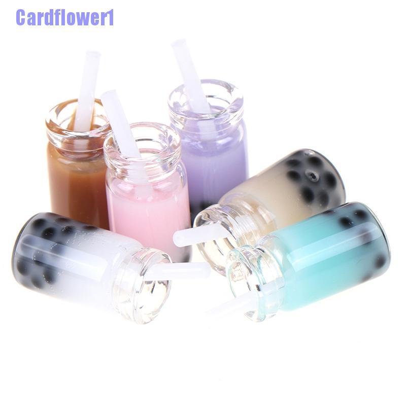 Bộ 3 Ly Trà Sữa Mini Tỉ Lệ 1: 12 Trang Trí Nhà Búp Bê