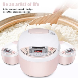 Midea Nồi cơm điện 3L Sử dụng nhà thông minh Mini Đa chức năng Tử nội địa cao cấp 9 chức năng hầm, cháo, cơm niêu，hâm