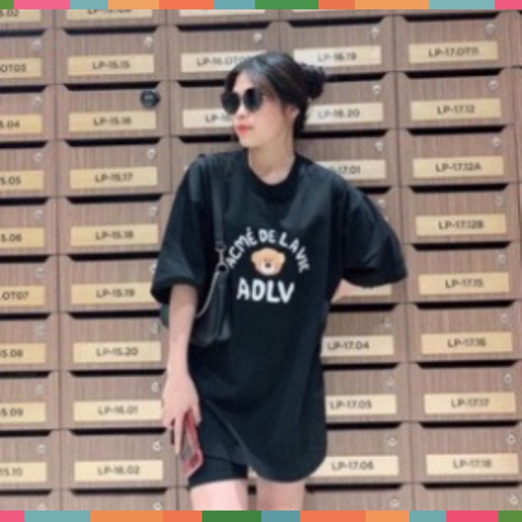 [Xả kho] Hot Áo thun ADLV 23 Mẫu Trend kiểu dáng unisex cho nam nữ