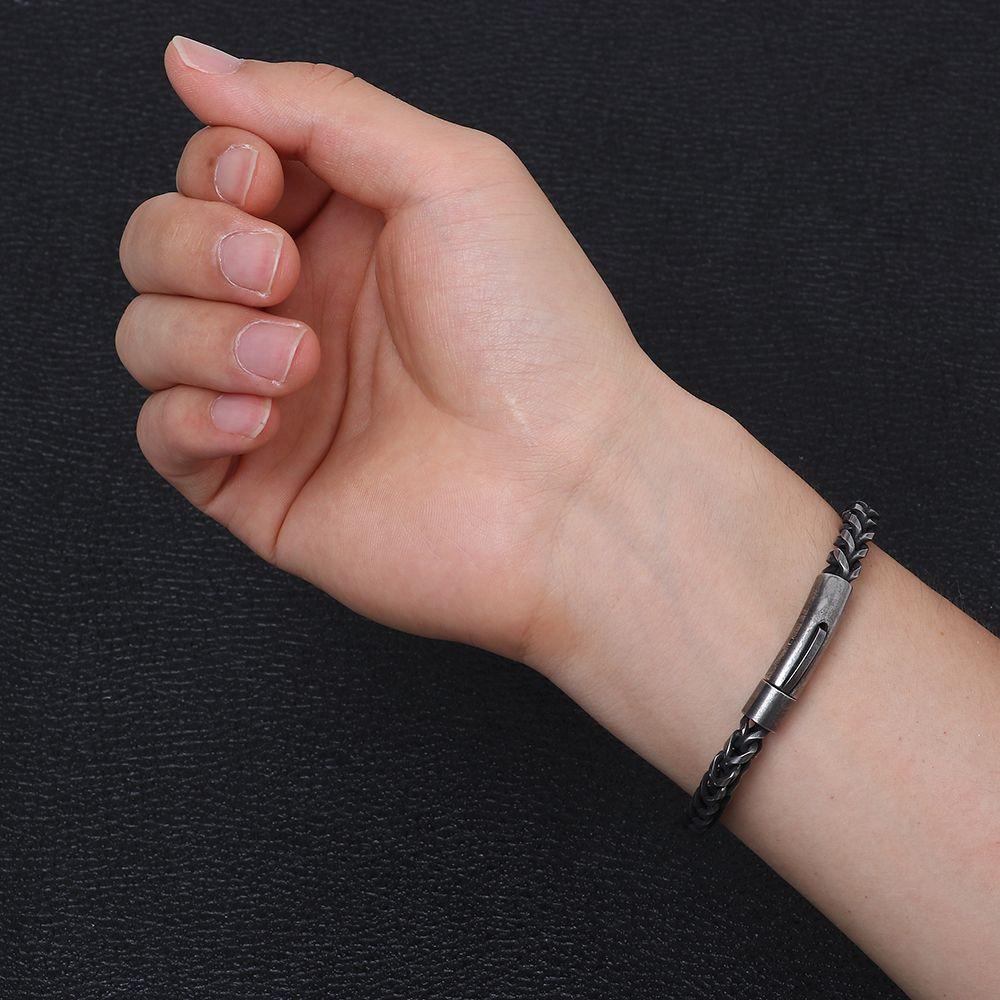 ESPO Vòng Tay Màu Đen Thời Trang Cho Nam