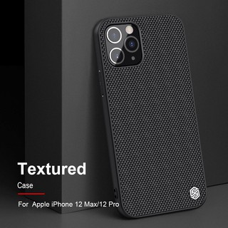 Ốp lưng vải siêu bền cho Apple iPhone 12 Pro / iPhone 12 Max 6.1- Nillkin Texture chính hãng
