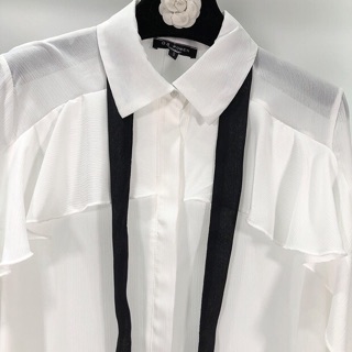 Áo sơ mi H&M kèm nơ cổ